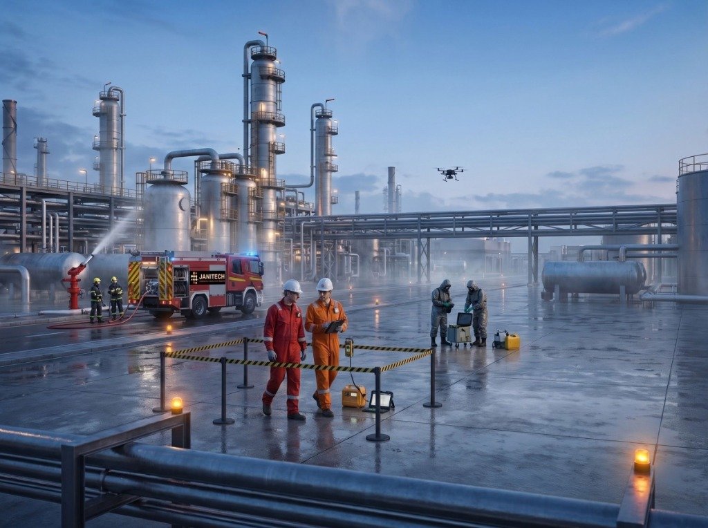 Oil, gas & industrial facilities
